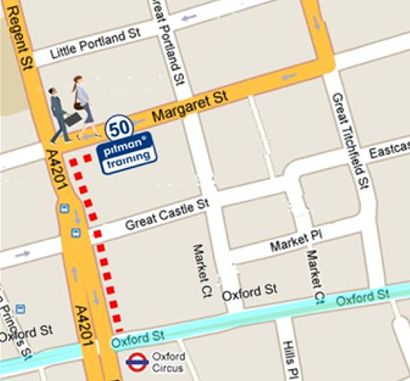 Pitman Training London Contact Us Oxford Circus Regent Street