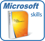 Microsoft Skills learning word excel powerpoint outlook and access